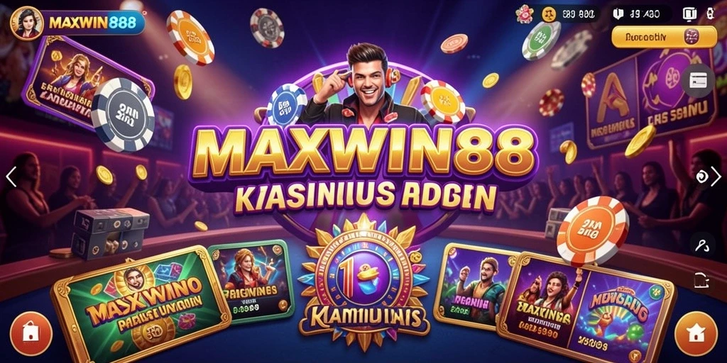 Screenshot gameplay <strong>MAXWIN88</strong> menunjukkan pengalaman kasino yang mendebarkan.