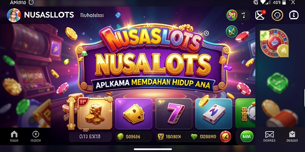 Tampilan utama NUSASLOTS menampilkan fitur pengelolaan utilitas yang efisien.