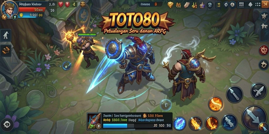 Tampilan gameplay seru dalam TOTO80 dengan aksi ARPG yang mendebarkan.
