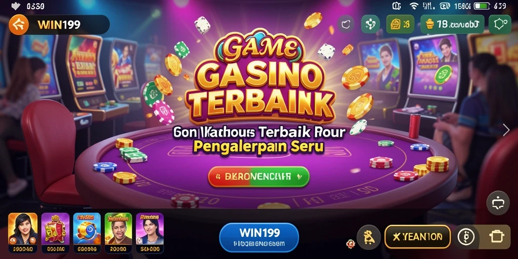 Tampilan menarik dari gameplay Kasino di WIN199.