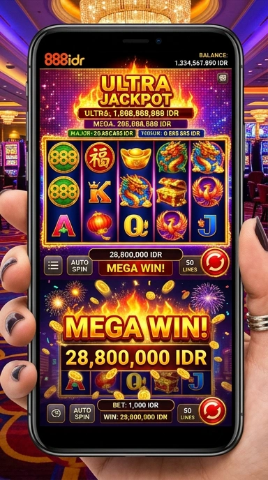 Pengguna menikmati pengalaman mengunduh yang lancar di 888idr.
